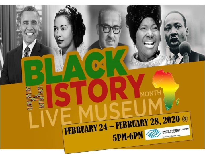 LIVE MUSEUM PAYS HOMAGE TO BLACK HISTORY MONTH.