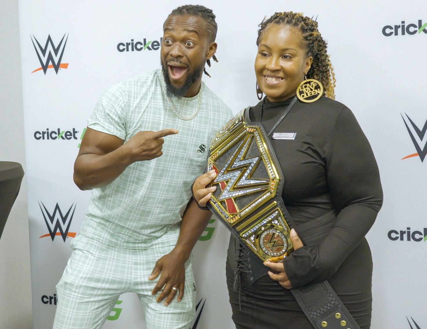 WWE Champ Kofi Kingston Surprises At Promise South Boys Girls