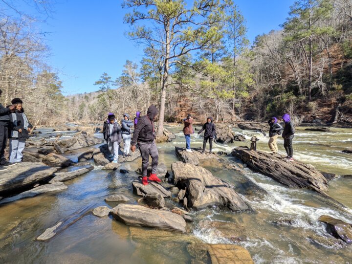 Leaders in Nature’s Kingdom (L.I.N.K.) Members Sharpen Skills at Sweetwater Creek