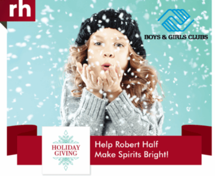 Help Robert Half Make Spirits Bright in Atlanta