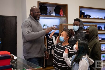 Shaq Sneaker Shopping