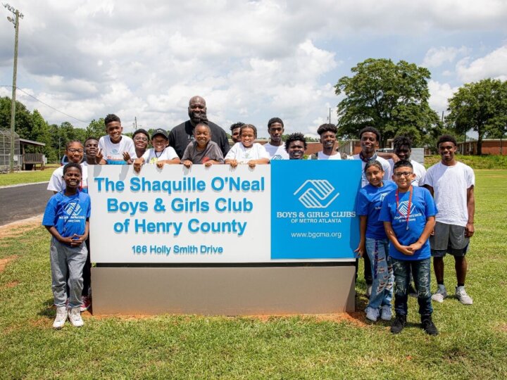 Shaquille O’Neal, Boys & Girls Clubs of Metro Atlanta, and The Shaquille O’Neal Foundation Celebrate Shaquille O’Neal Boys & Girls Club of Henry County